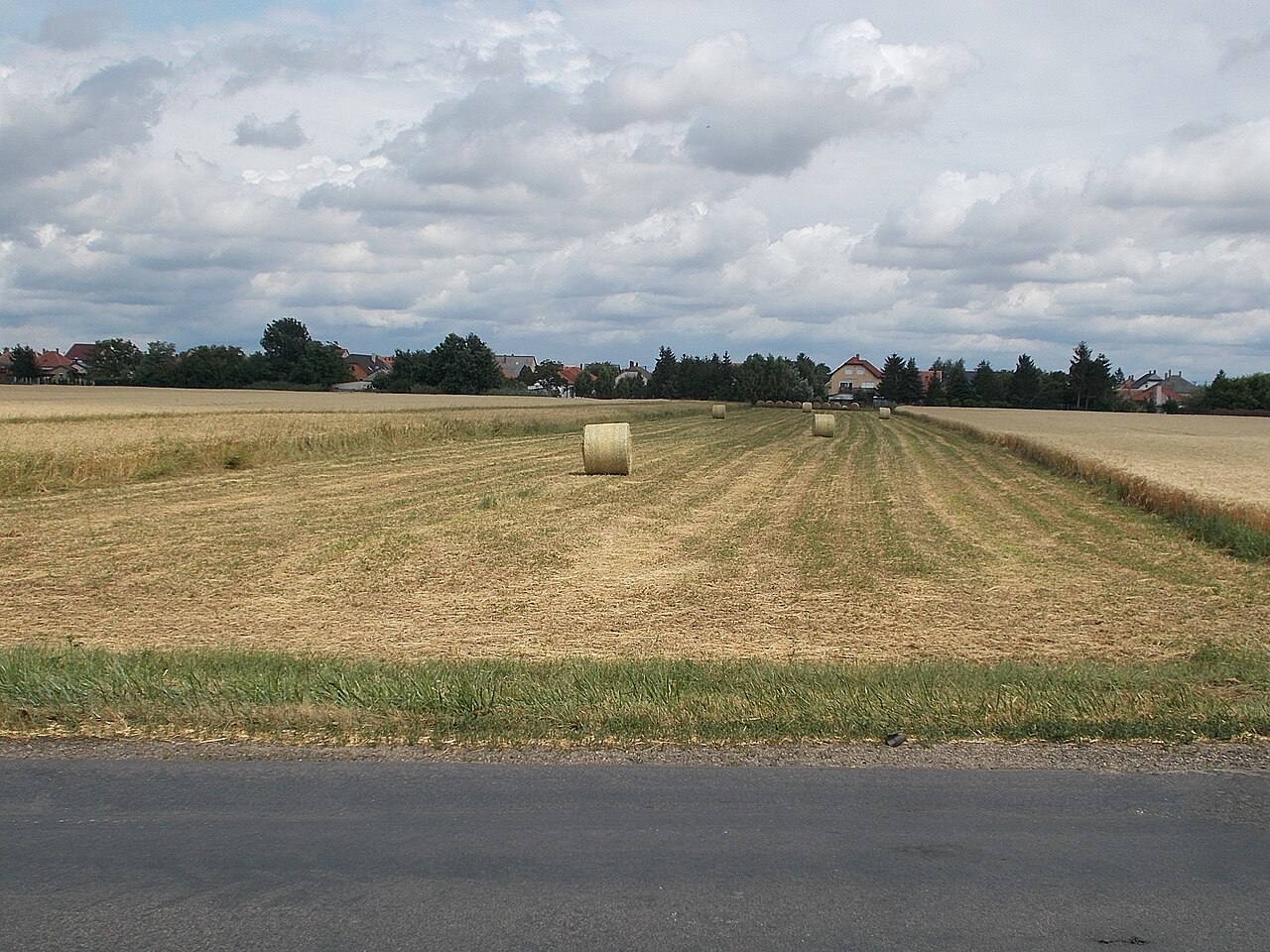 Hay bales, 2019 Kapuvár